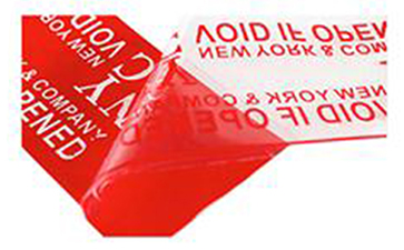 定制VOID防偽標(biāo)簽具有哪些優(yōu)勢(shì)特點(diǎn)及原理？